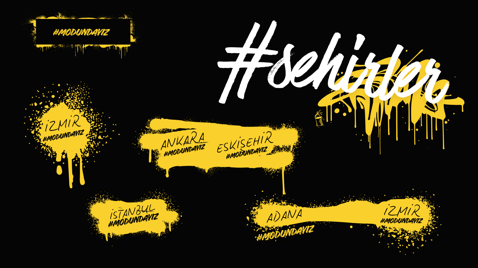#şehirler: İstanbul, İzmir, Ankara ve turne durakları.